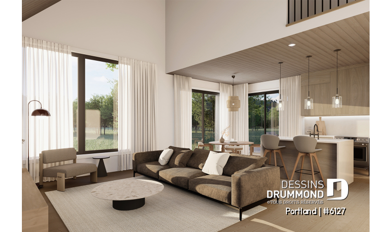 Photo Salle de séjour - Portland