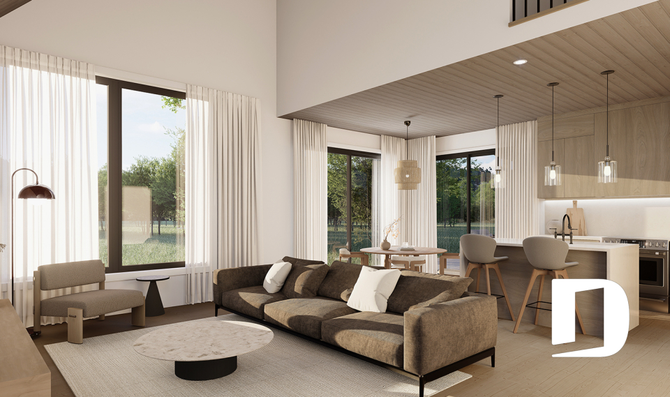 Photo Salle de séjour - Portland