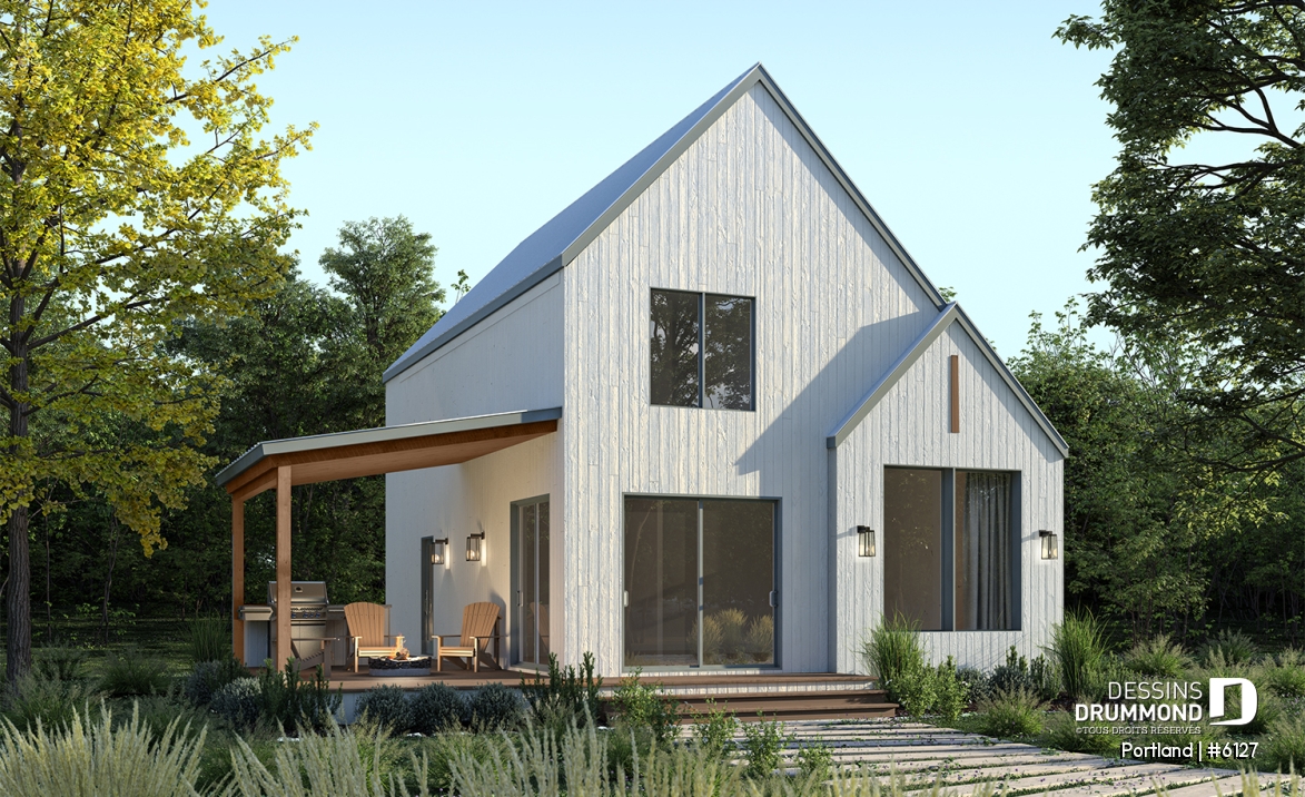 Vue arrière - MODÈLE DE BASE - Portland