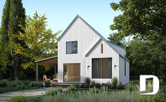 Vue arrière - MODÈLE DE BASE -  - Portland