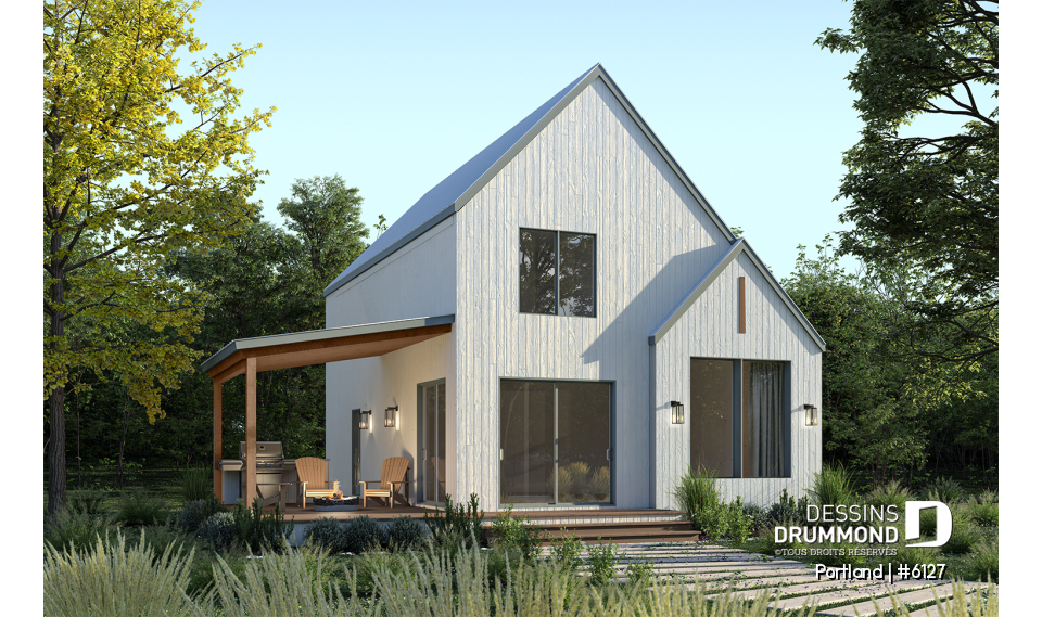 Vue arrière - MODÈLE DE BASE - Portland