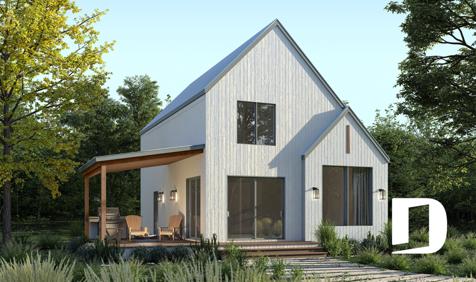 Vue arrière - MODÈLE DE BASE -  - Portland