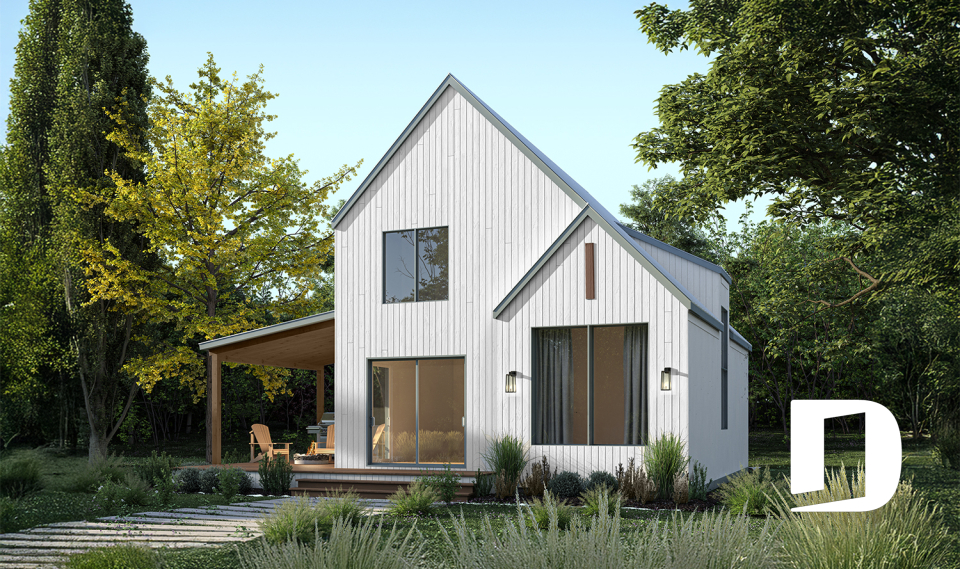 Vue arrière - MODÈLE DE BASE -  - Portland