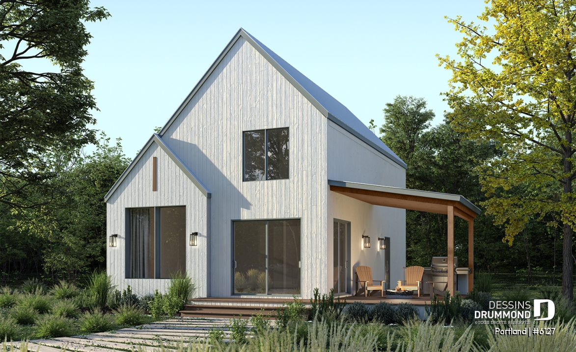 Vue arrière - MODÈLE DE BASE - Portland