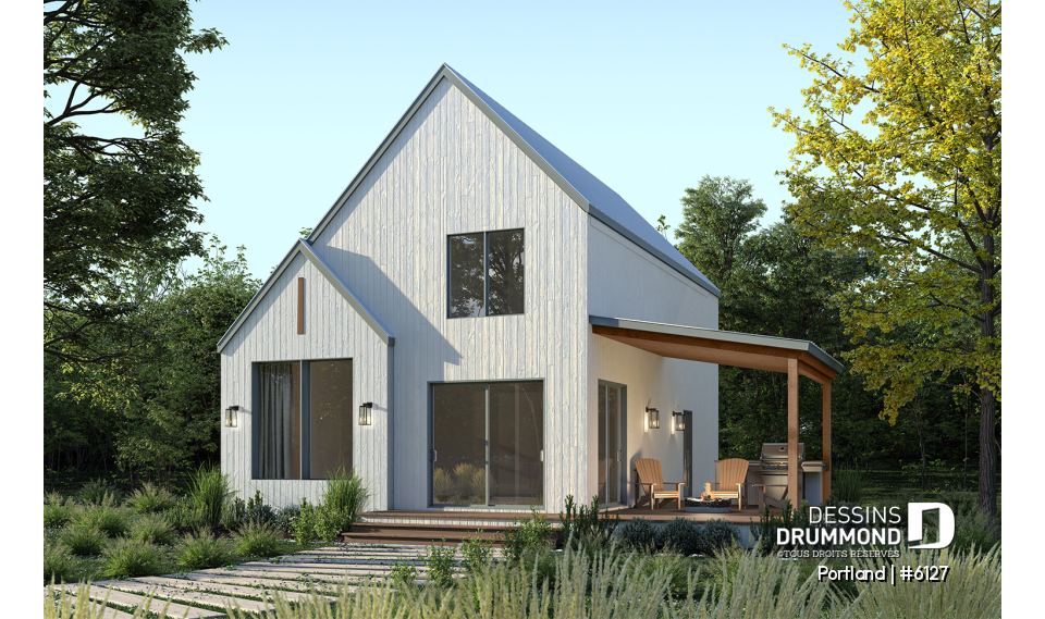 Vue arrière - MODÈLE DE BASE - Portland