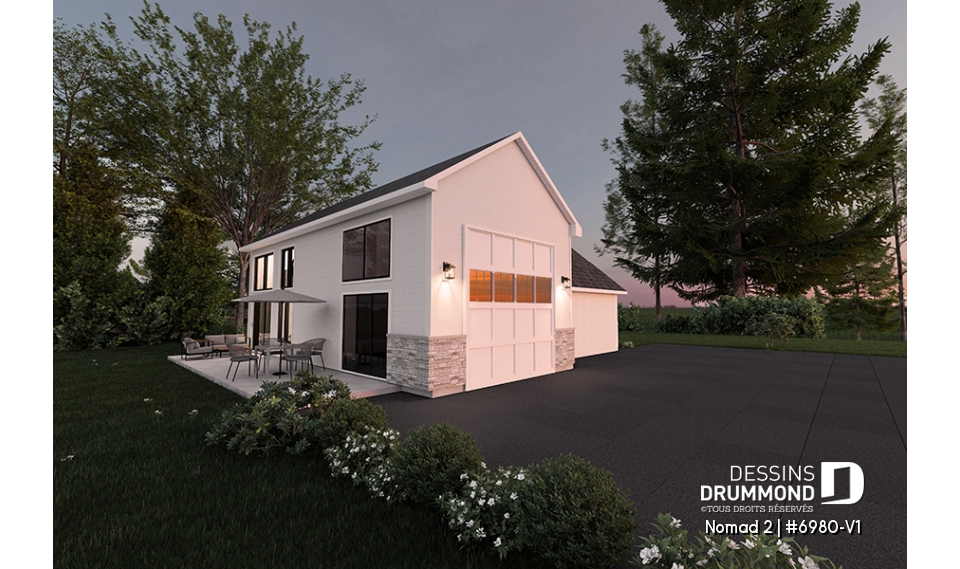 Vue arrière - MODÈLE DE BASE - Nomad 2