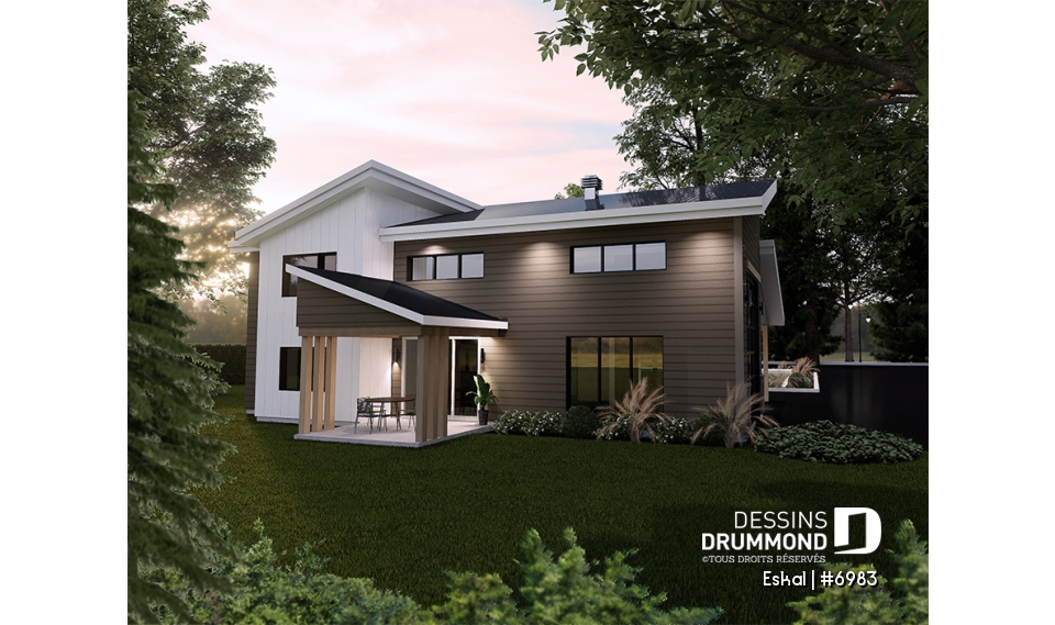 Vue arrière - MODÈLE DE BASE - Eskal