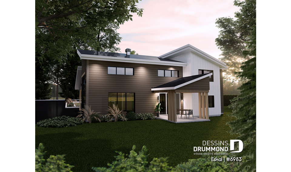 Vue arrière - MODÈLE DE BASE - Eskal