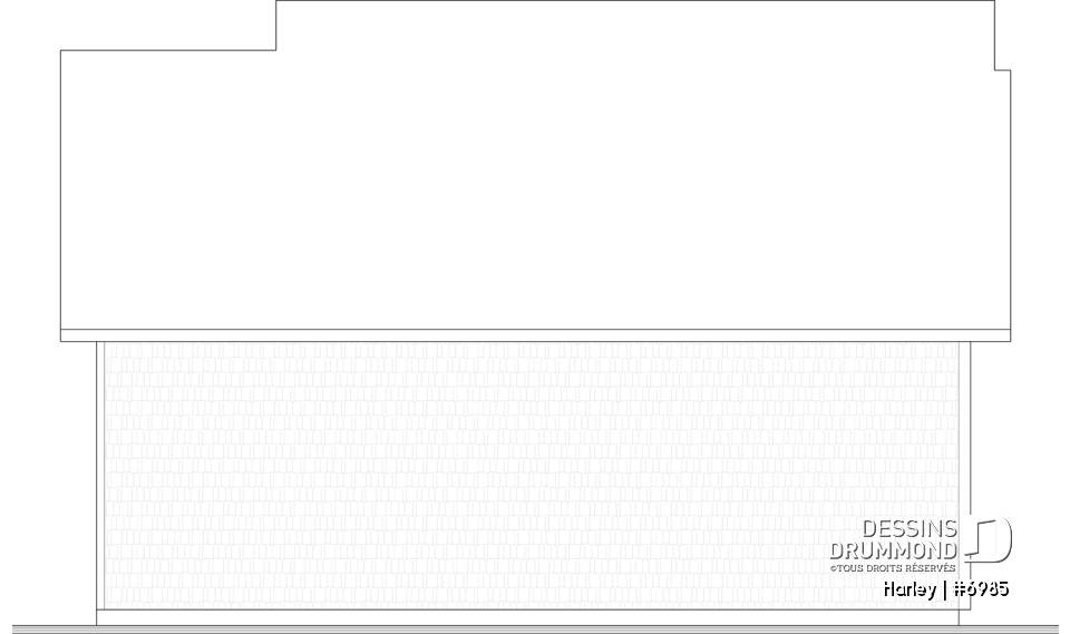 Vue arrière - MODÈLE DE BASE - Harley