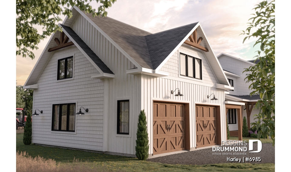 Vue avant - MODÈLE DE BASE - Harley