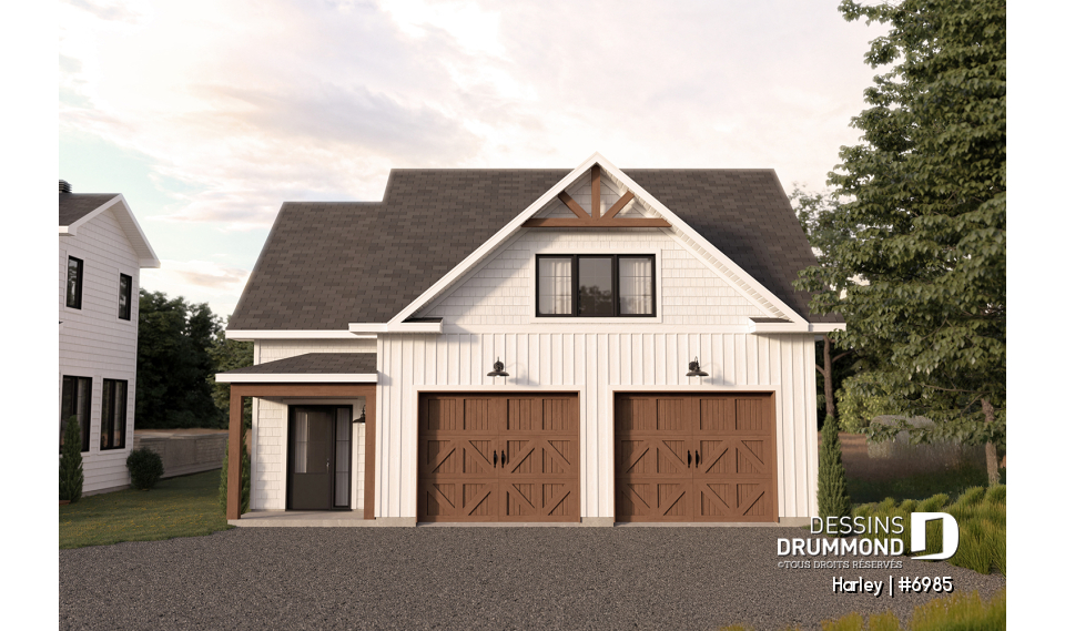 Vue avant - MODÈLE DE BASE - Harley