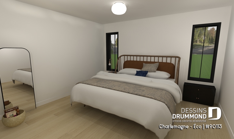 Photo Chambre - Charlemagne - Éco