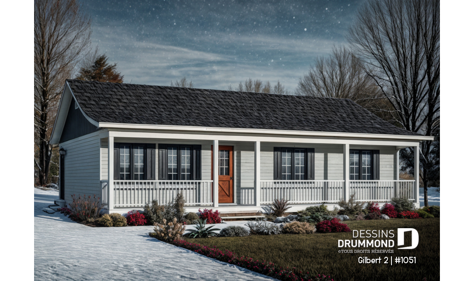 Vue avant - MODÈLE DE BASE - Gilbert 2