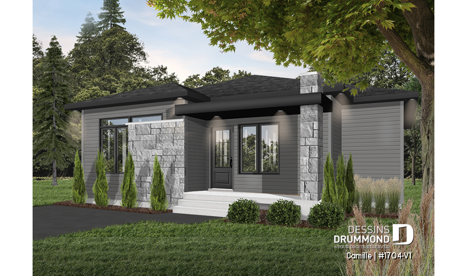 Version couleur no. 3 - Vue avant - Camille