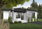 Version couleur no. 4 - Vue avant - Maison de style mid-century moderne, plafond à 9', à aire ouverte, cuisine avec garde-manger, 2 chambres - Camille