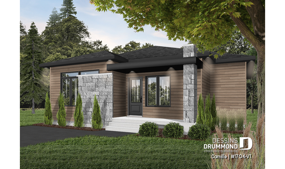 Vue avant - MODÈLE DE BASE - Camille