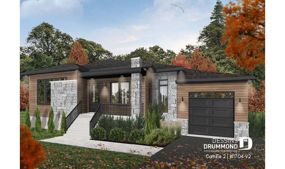 Vue avant - MODÈLE DE BASE - Camille 2