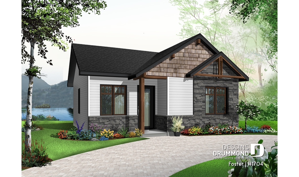 Vue avant - MODÈLE DE BASE - Foster