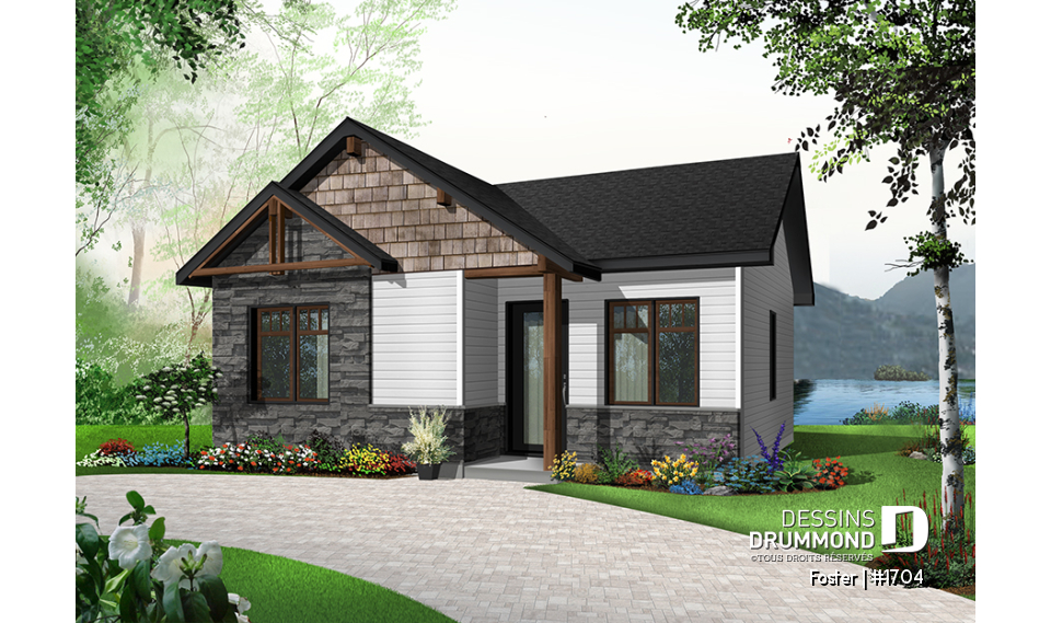 Vue avant - MODÈLE DE BASE - Foster