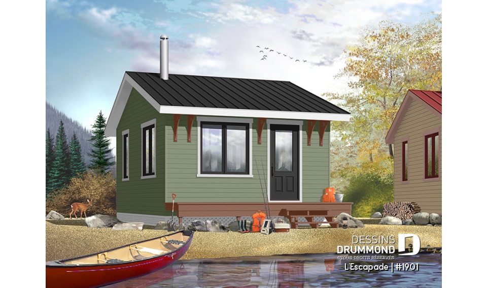 Version couleur no. 2 - Vue avant - L'Escapade