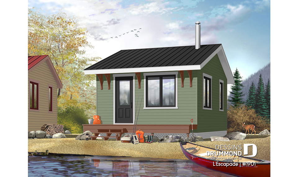 Version couleur no. 2 - Vue avant - L'Escapade