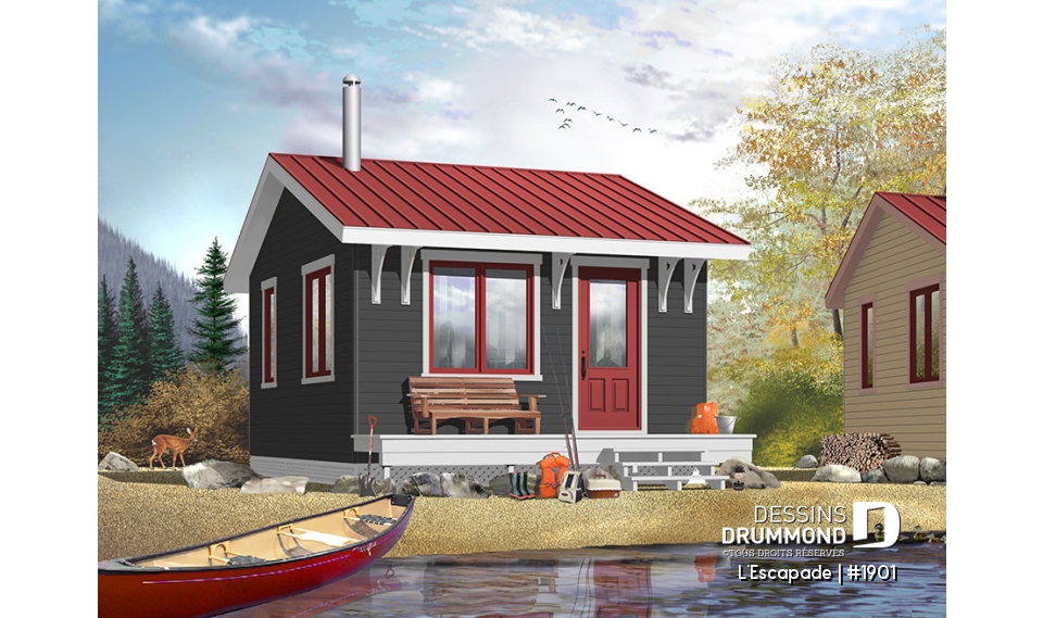 Version couleur no. 3 - Vue avant - L'Escapade