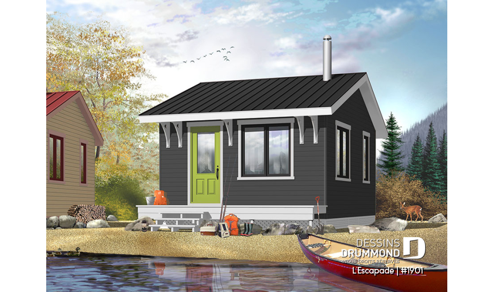 Version couleur no. 3 - Vue avant - L'Escapade