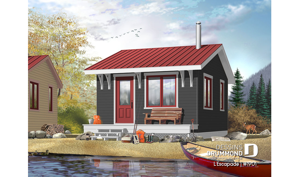 Version couleur no. 3 - Vue avant - L'Escapade