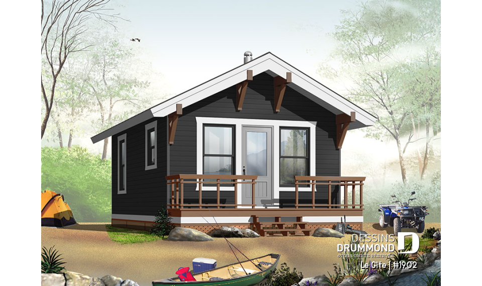 Version couleur no. 4 - Vue avant - Le Gîte