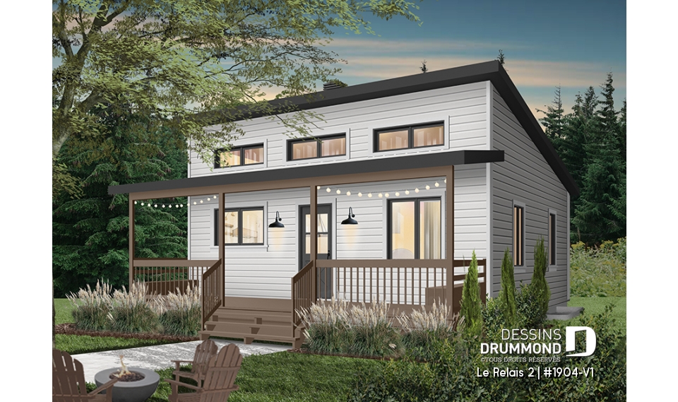 Version couleur no. 3 - Vue avant - Le Relais 2