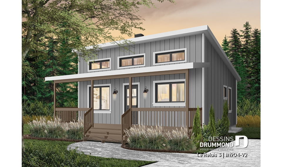 Version couleur no. 1 - Vue avant - Le Relais 3