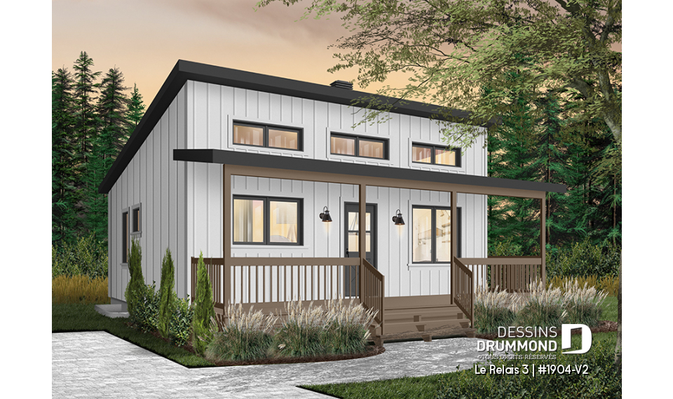 Version couleur no. 2 - Vue avant - Le Relais 3