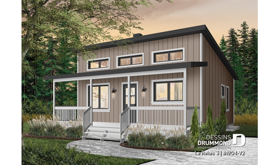 Vue avant - MODÈLE DE BASE - Le Relais 3