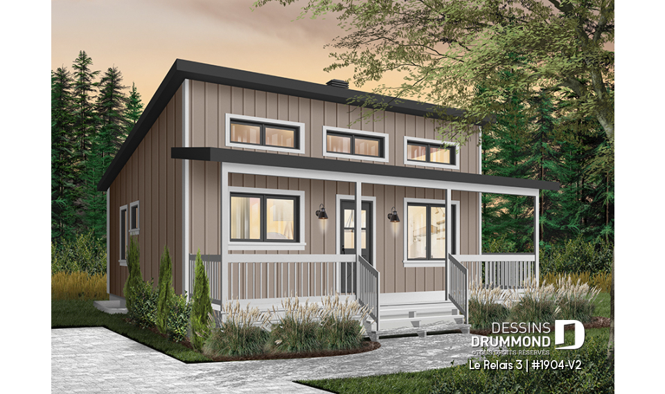 Vue avant - MODÈLE DE BASE - Le Relais 3