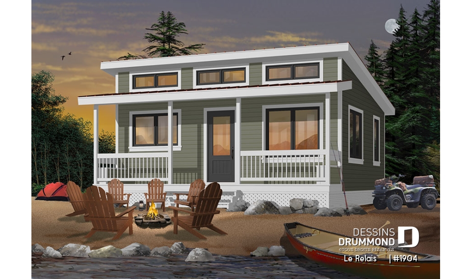 Version couleur no. 4 - Vue avant - Le Relais    