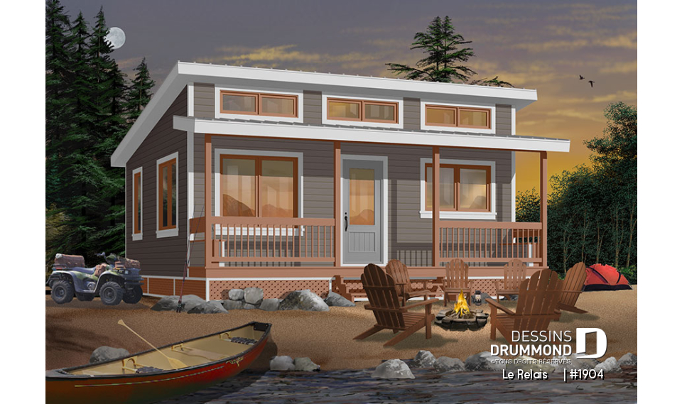 Version couleur no. 4 - Vue avant - Le Relais    