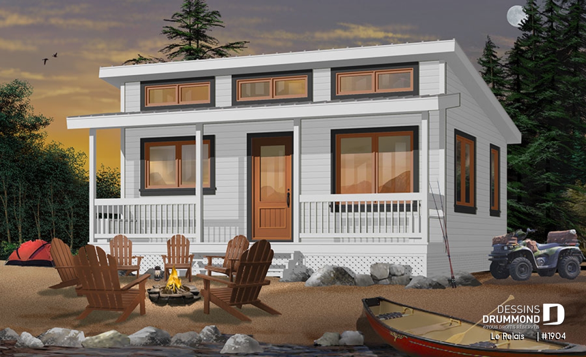 Version couleur no. 5 - Vue avant - Le Relais    