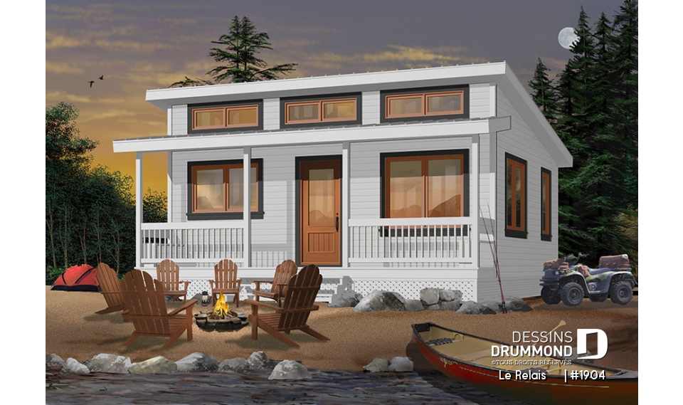 Version couleur no. 5 - Vue avant - Le Relais    