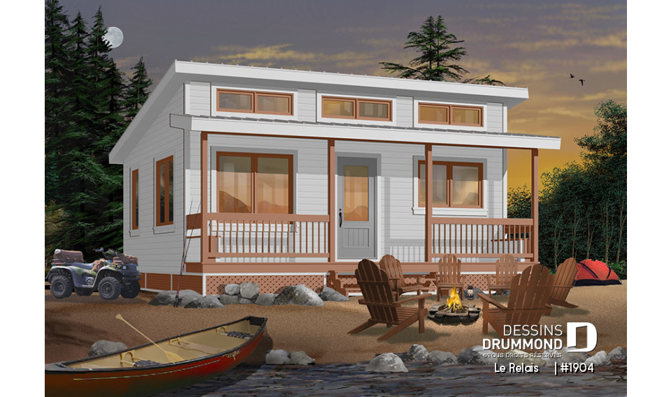 Version couleur no. 5 - Vue avant - Le Relais    