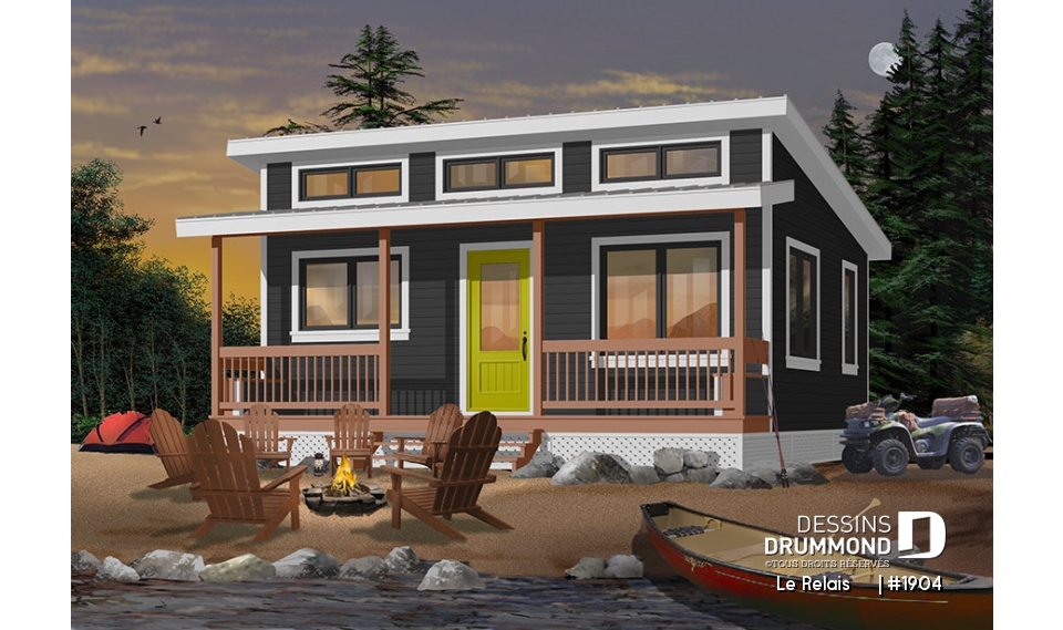 Vue avant - MODÈLE DE BASE - Le Relais    