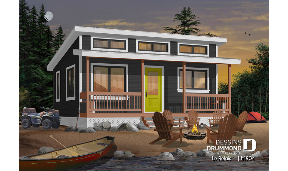 Vue avant - MODÈLE DE BASE - Le Relais    