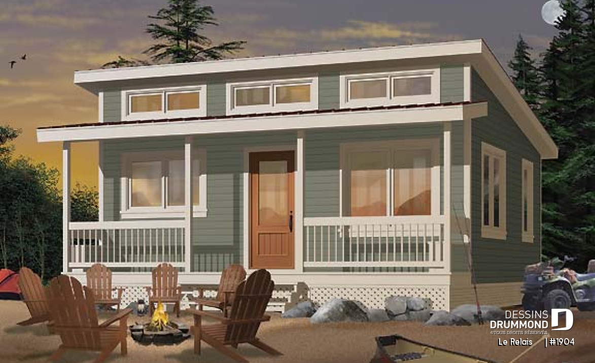 Vue avant – Modèle ORIGINAL - Le Relais    
