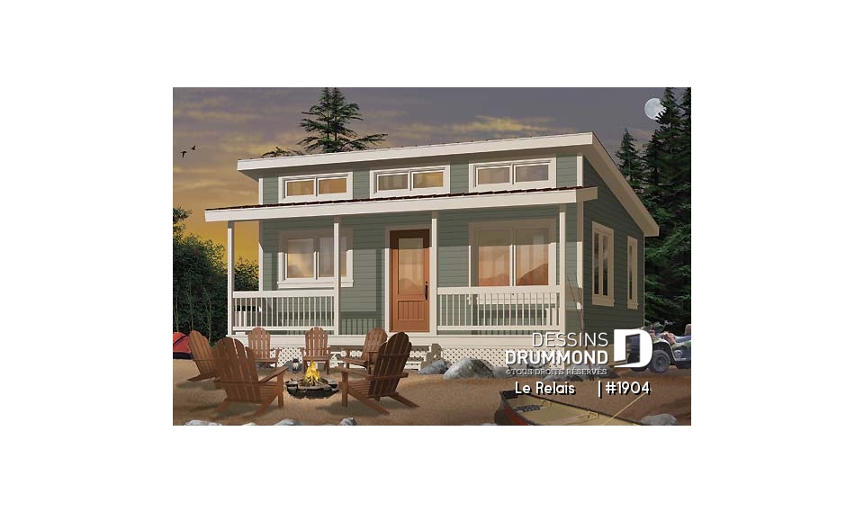 Vue avant – Modèle ORIGINAL - Le Relais    