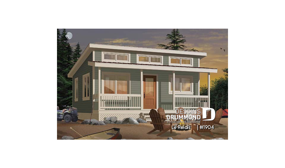 Vue avant – Modèle ORIGINAL - Le Relais    