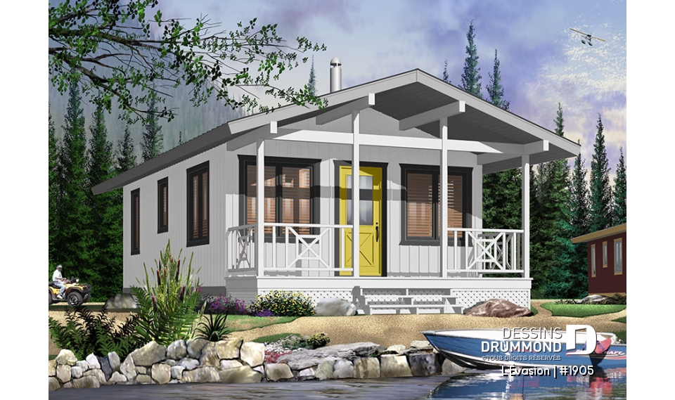 Version couleur no. 1 - Vue avant - L'Évasion