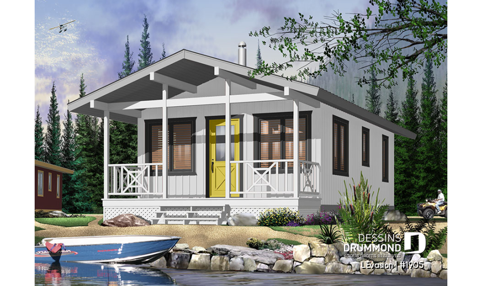 Version couleur no. 1 - Vue avant - L'Évasion