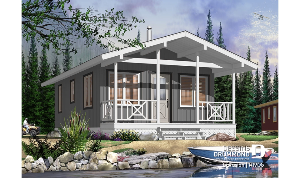 Version couleur no. 2 - Vue avant - L'Évasion