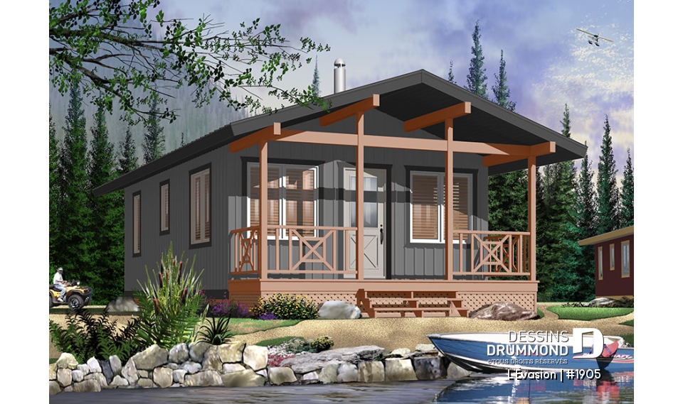 Version couleur no. 2 - Vue avant - L'Évasion