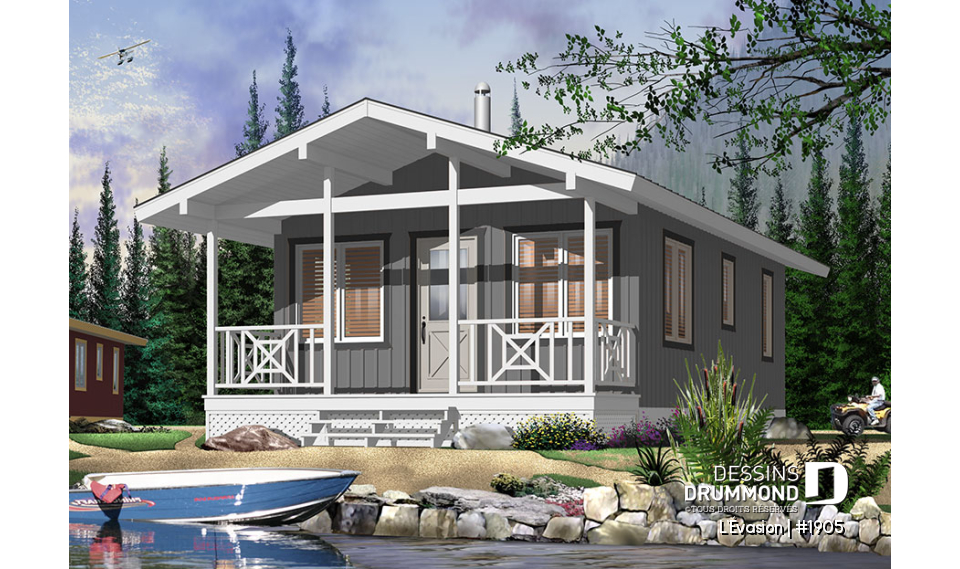 Version couleur no. 2 - Vue avant - L'Évasion