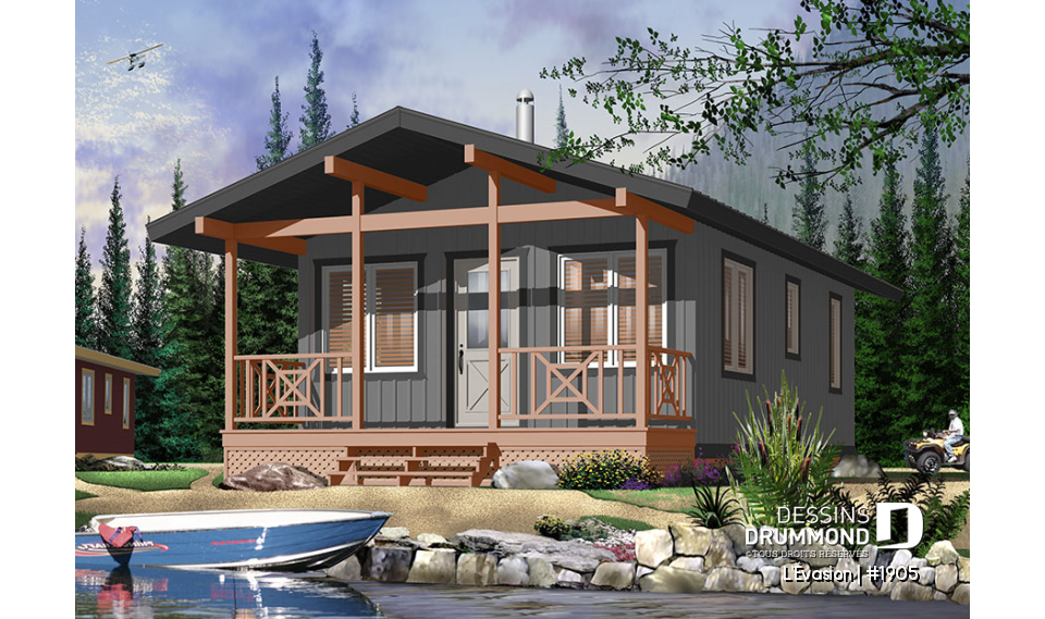 Version couleur no. 2 - Vue avant - L'Évasion